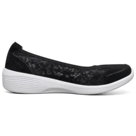 Încălțăminte slip-on Arya Negru/Alb