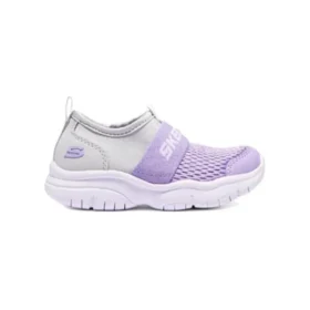 Încălțăminte slip-on comoda „Purple Silver”