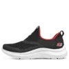 Încălțăminte slip-on Confortabilă „Negru Roșu”
