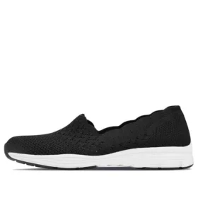 Încălțăminte slip-on modernă și confortabilă „Negru Alb”