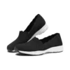 Încălțăminte slip-on modernă și confortabilă „Negru Alb”