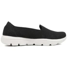 Încălțăminte slip-on „Negru Alb”