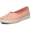 Încălțăminte slip-on respirabilă roz