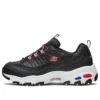 Încălțăminte Snickers x Skechers D Lites 1.0 Low-Top Daddy, negru