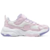 Încălțăminte sport casual „Alb Roz Violet”