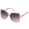 Ochelari de soare pătrați Crystal Smoke