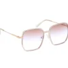 Ochelari de soare retro pătrați
