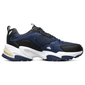 One Punch Man x Skechers Stamina V2 Încălțăminte de alergare cu talpă joasă Albastru/Negru