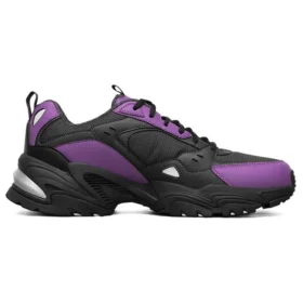 One Punch Man x Skechers Stamina V2 Încălțăminte de alergare cu talpă joasă Negru/Violet