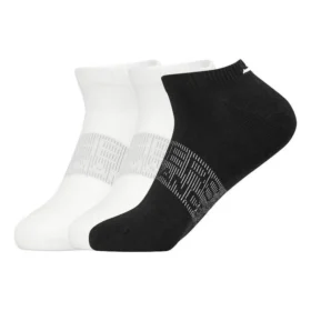 Șosete sportive, pachet de 3 perechi „Alb Negru”