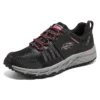 Outdoor Trekking Low Cut „Negru Roșu Gri”