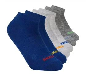 Pachet de 6 șosete scurte fără material froté