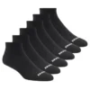 Pachet de 6 perechi de Șosete medii Core Quarter