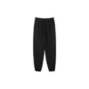 Pantaloni casual conici călduroși cu căptușeală din fleece „Negru Alb Bleumarin”
