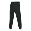 Pantaloni casual conici cu talie elastică și dungi laterale „Negru”