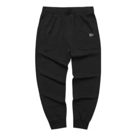 Pantaloni casual conici din tricot din seria Skechers x Hilarious Monster „Negru”