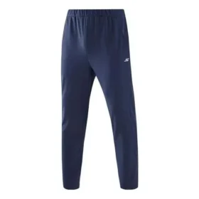 Pantaloni casual cu logo imprimat „Navy”