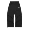 Pantaloni casual cu talie înaltă și litere logo „Negru”