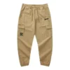 Pantaloni casual de lucru cu șnur „Tan”