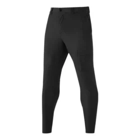 Pantaloni casual din țesătură „Negru”
