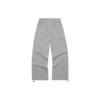 Pantaloni casual drepți cu logo „Grey”