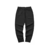 Pantaloni casual drepți țesuți din seria Diamond „Negru”