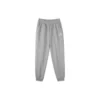 Pantaloni casual largi, conici, cu imprimeu cu litere „Negru Gri Alb”