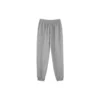 Pantaloni casual largi, conici, cu imprimeu cu litere „Negru Gri Alb”