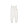 Pantaloni casual largi, conici, cu imprimeu cu litere „Negru Gri Alb”