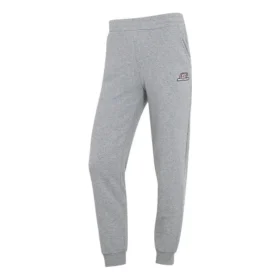 Pantaloni din tricot cu șnur și logo tipărit „Grey”