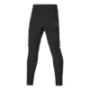 Pantaloni țesuți cu logo imprimat „Negru”