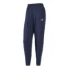 Pantaloni țesuți cu logo sport imprimat „Navy”