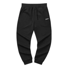 Pantaloni țesuți la modă „Negru”