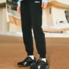 Pantaloni țesuți la modă „Negru”