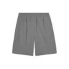 Pantaloni scurți sport drepți cu talie medie și șnur „Gri”