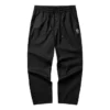 Pantaloni sport confortabili „Negru Alb”