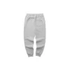 Pantaloni sport conici, călduroși, cu căptușeală din fleece și litere „Negru Gri”
