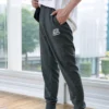 Pantaloni sport conici din tricot cu logo imprimat „Negru, bleumarin, gri”