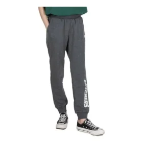 Pantaloni sport din țesătură „Gri Alb”