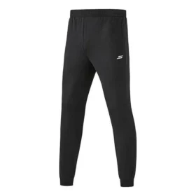 Pantaloni sport din țesătură „Negru Alb”