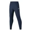 Pantaloni sport din țesătură „Negru-bleu marine”