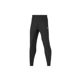 Pantaloni sport din țesătură „Negru-bleu marine”