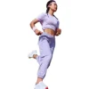 Pantaloni sport din țesătură „Purple”