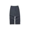 Pantaloni sport din tricot drept, de talie medie, în culori uni „Gri”