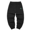 Pantaloni sport din tricot larg „Negru”