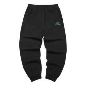 Pantaloni sport din tricot larg „Negru”