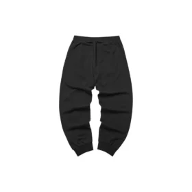 Pantaloni sport din tricot larg „Negru”