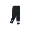 Pantaloni strâmți din fleece cu șnur „Negru Alb”