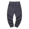 Pantaloni tricotati cu cordon din seria Casual Colorata „Negru”