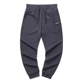 Pantaloni tricotati cu cordon din seria Casual Colorata „Negru”